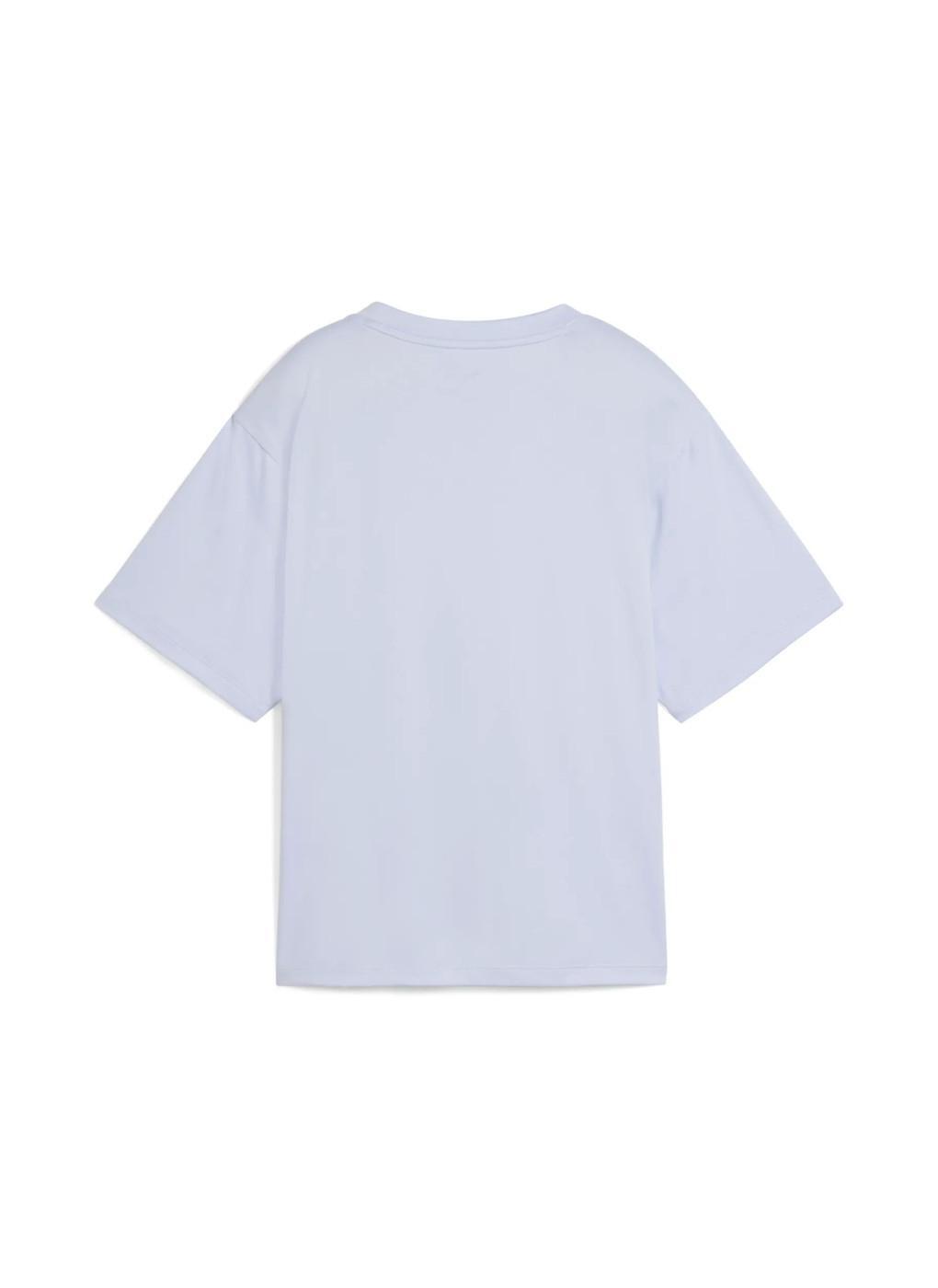 Damen T-Shirt Puma Tad Essential Lila 2/5
