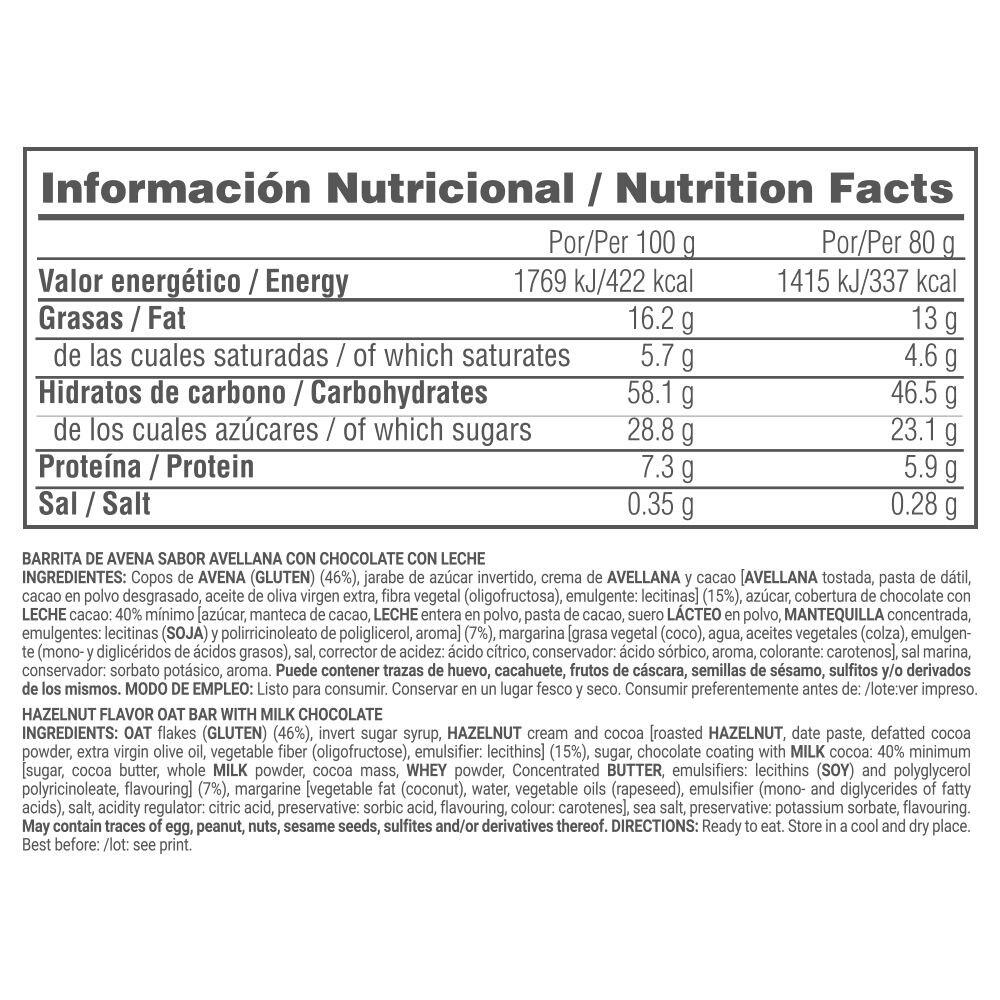 FlapJack (Barrita de Avena Energética) - 80g Crema de Pistacho MASMUSCULO 2/3