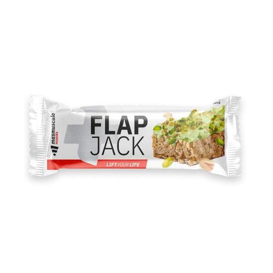 FlapJack (Barretta energetica all'avena) - 80 g di cioccolato bianco con biscot