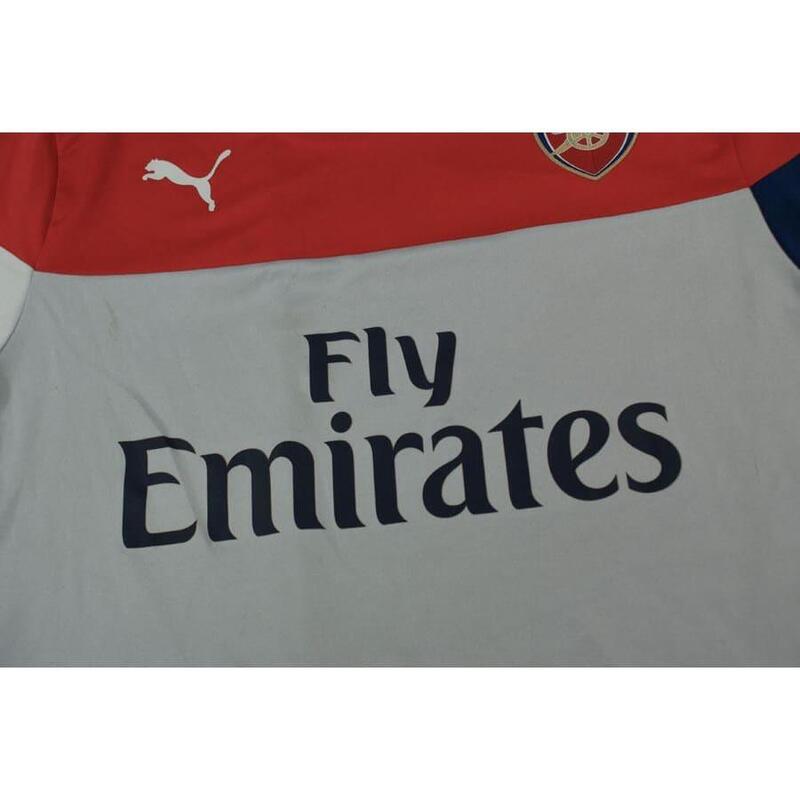 Reconditionné - Maillot foot vintage Arsenal 2014-2015 - Bon État