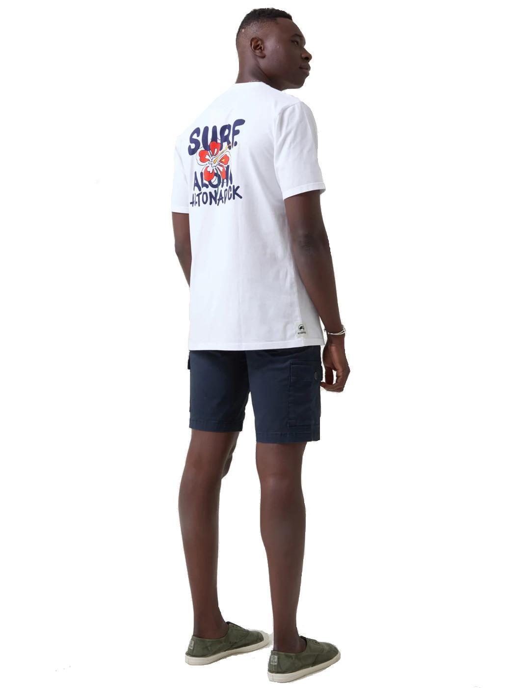 Camiseta para Hombre Altonadock Aloha Blanco 2/5