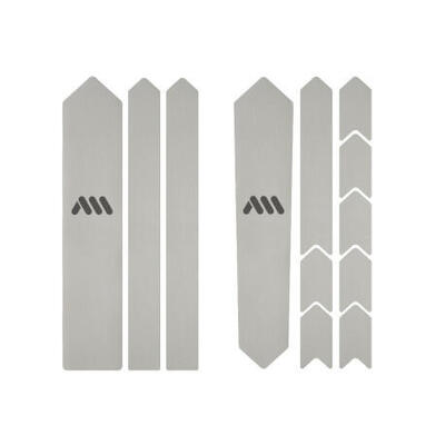 Kit protezione telaio - EXTRA Gravel/strada - trasparente/argento