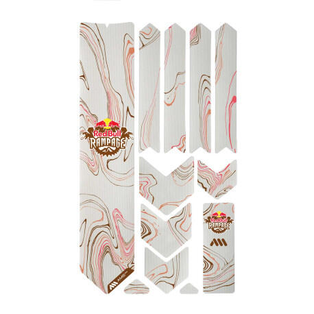 Frame protection kit - EXTRA 10 pieces - Red Bull Rampage Ridgeline Brown