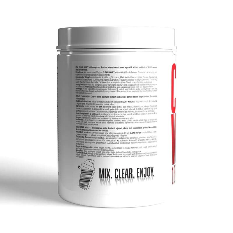 Pudra proteica din zer, Clear Whey Cherry Cola, 450g