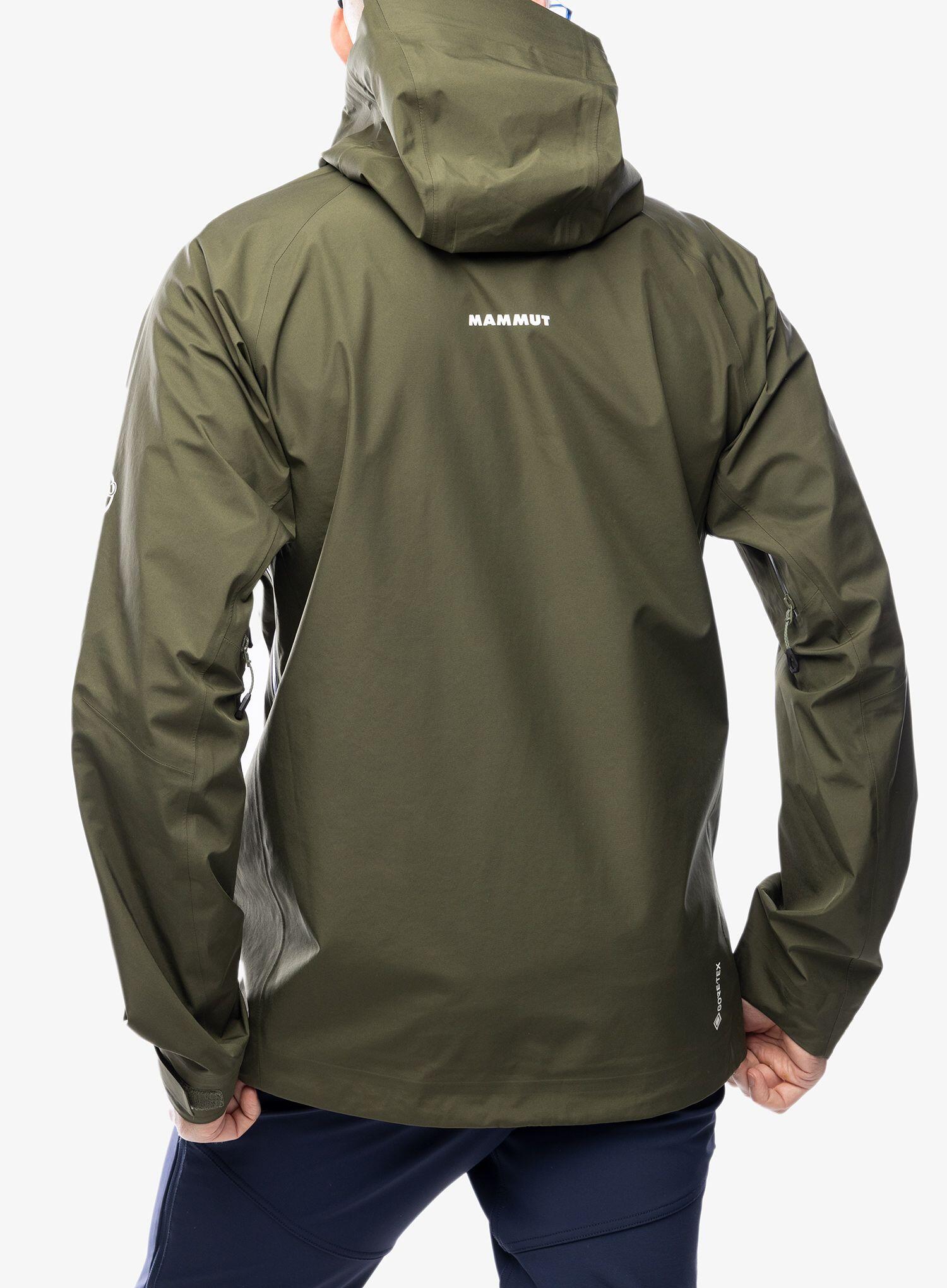 Veste imperméable Mammut Crater IV HS Verte 7/7