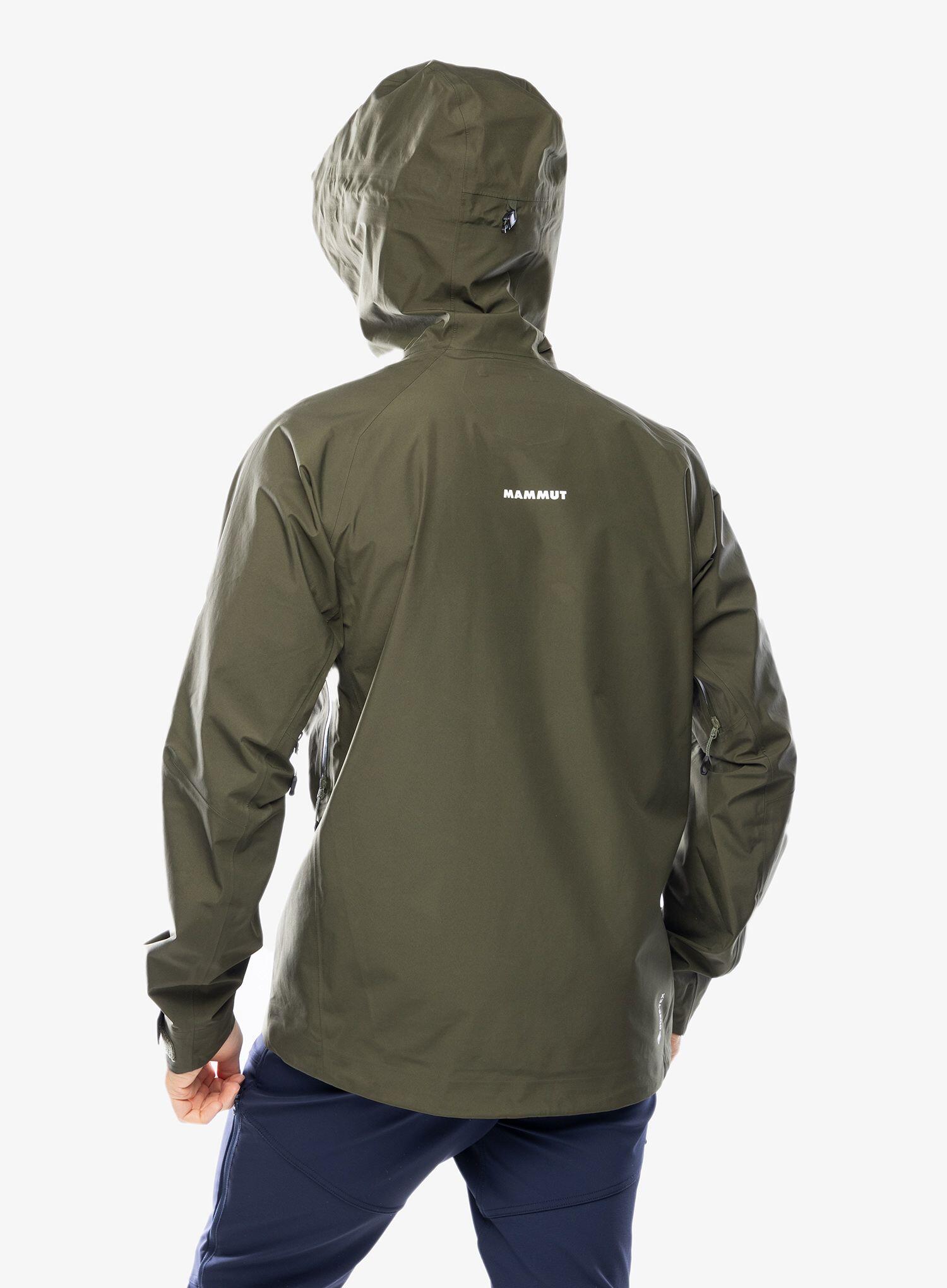 Veste imperméable Mammut Crater IV HS Verte 5/7