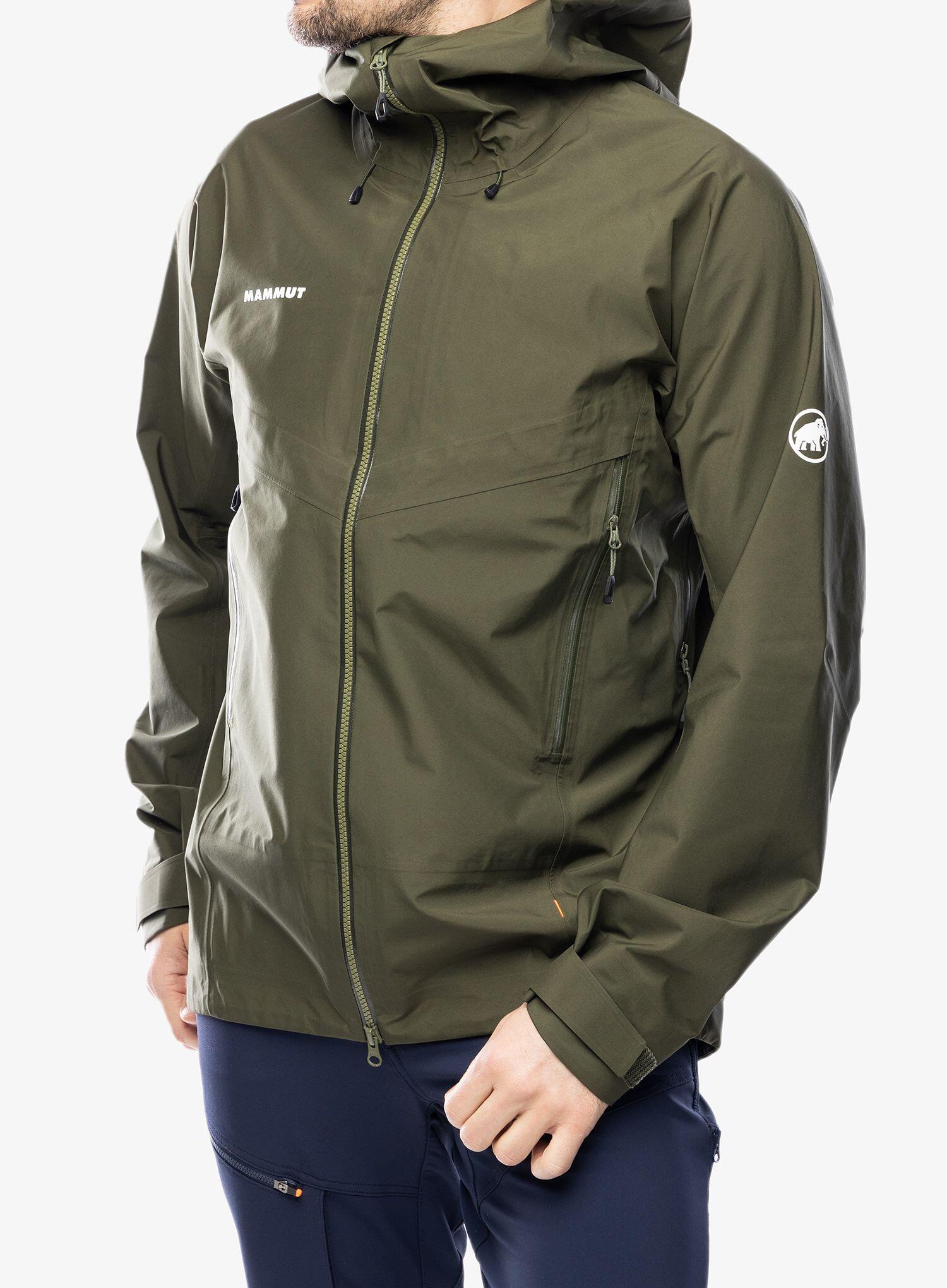Veste imperméable Mammut Crater IV HS Verte 3/7