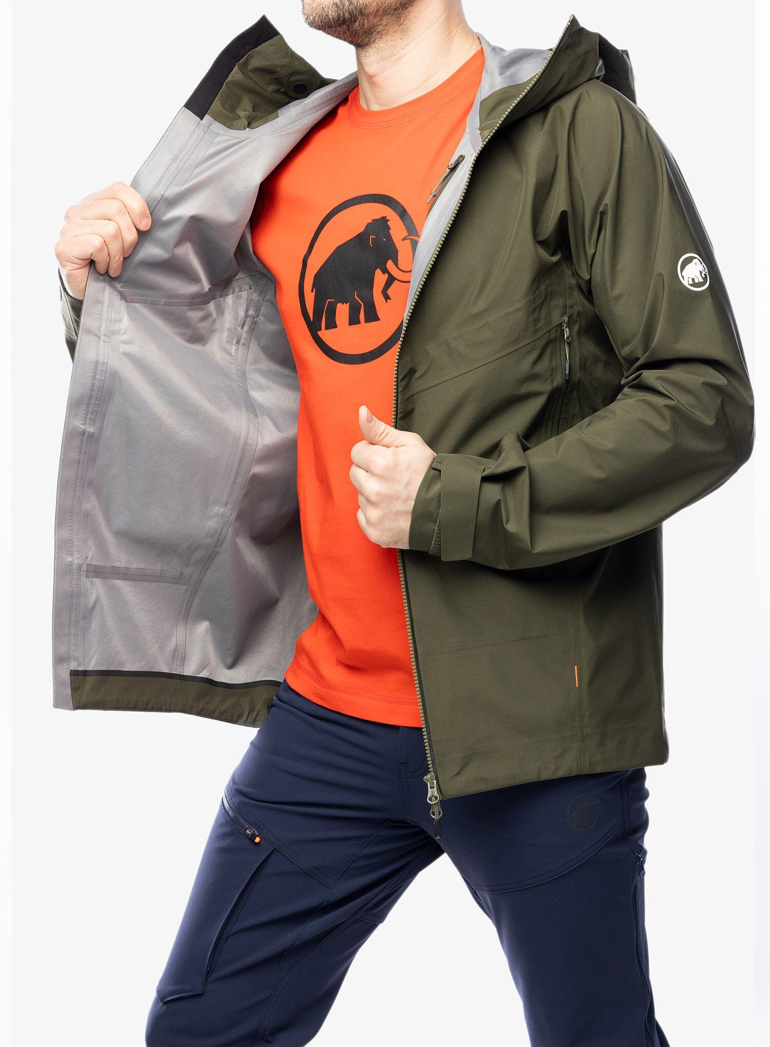 Veste imperméable Mammut Crater IV HS Verte 6/7