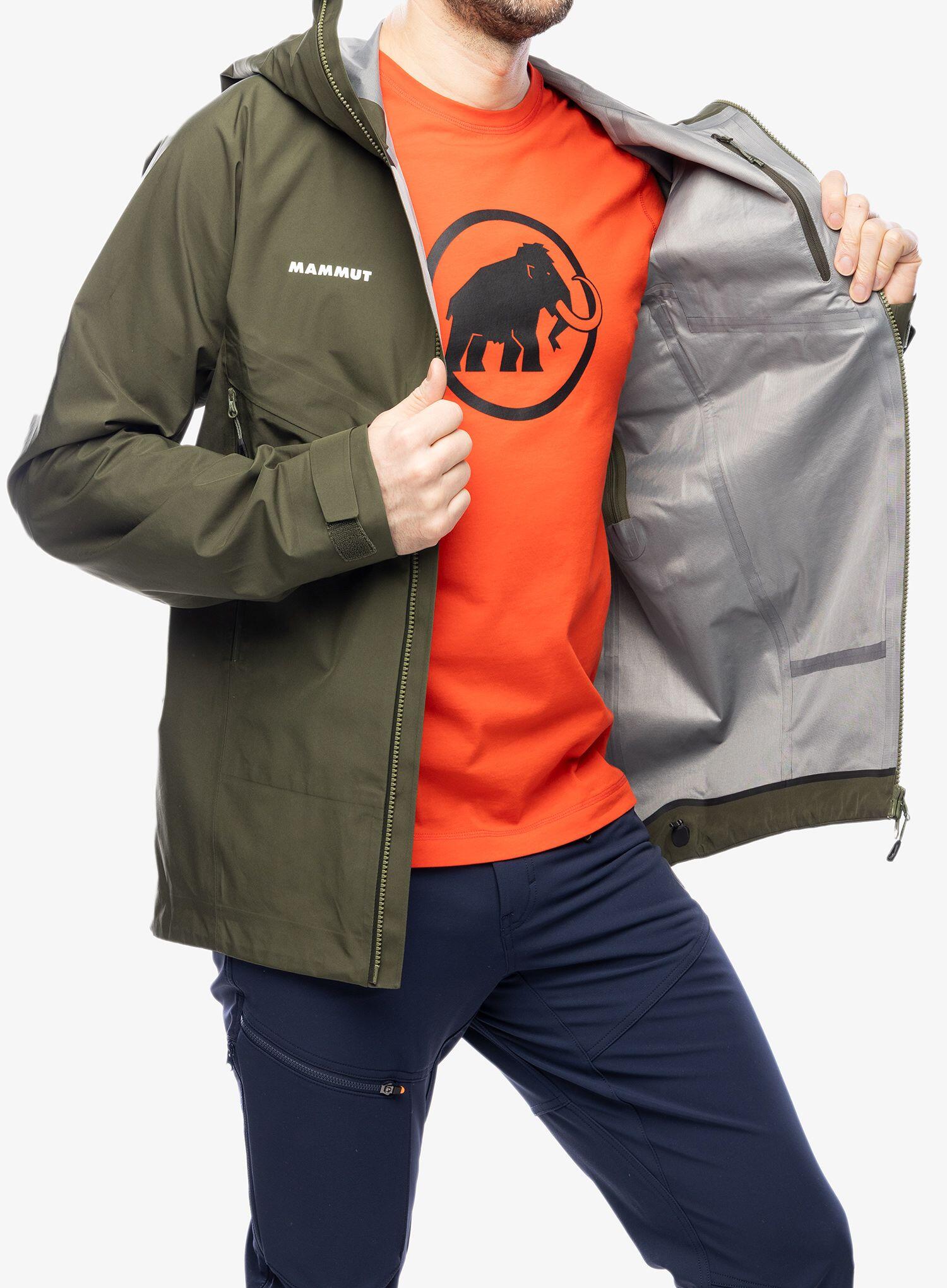 Veste imperméable Mammut Crater IV HS Verte 4/7