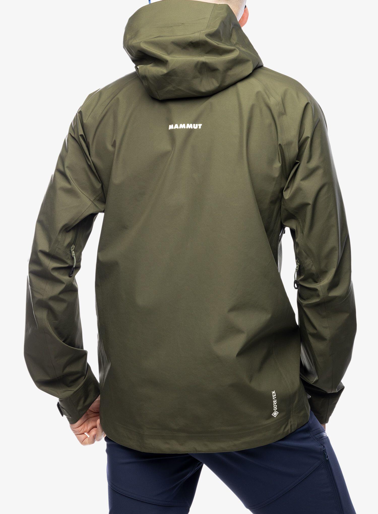 Veste imperméable Mammut Crater IV HS Verte 2/7
