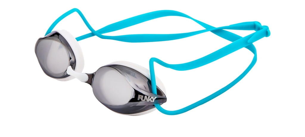Okulary pływackie FUNKY Training Machine White Wash 2/2