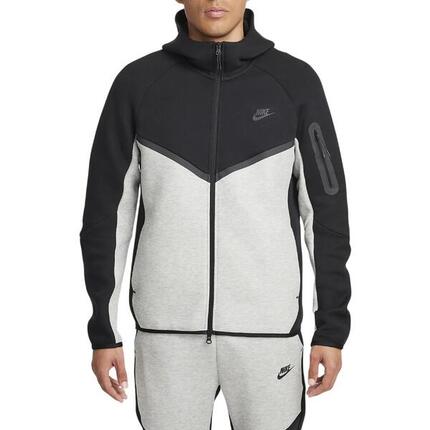 Sweat à Capuche et Zip Tech Fleece Noir - HV0949-011
