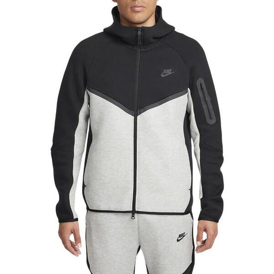 Sweat à Capuche et Zip Tech Fleece Noir - HV0949-011