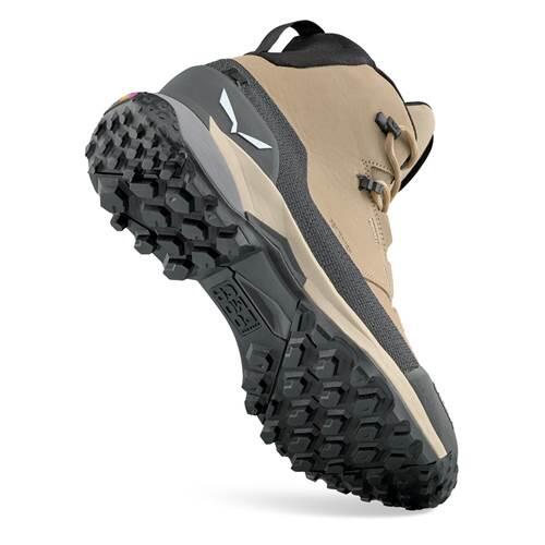 Damen-Wanderschuhe Salewa Puez Leather Mid PTX 2/5