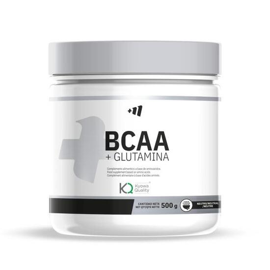 BCAA + L-Glutamine Kyowa® - 500g Neutre de Masmusculo Supplements