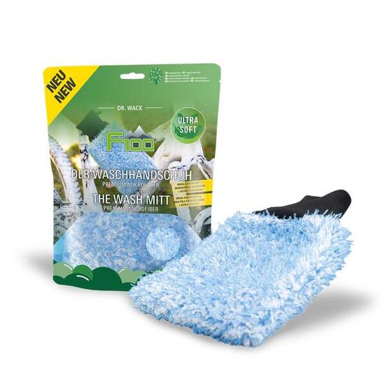 Gant de lavage F100 microfibre Ultra-SOFT, poignet antidérapant