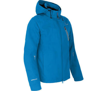 Rad-Regenjacke Netzfutter, 12000 mm Wassersäule Blau
