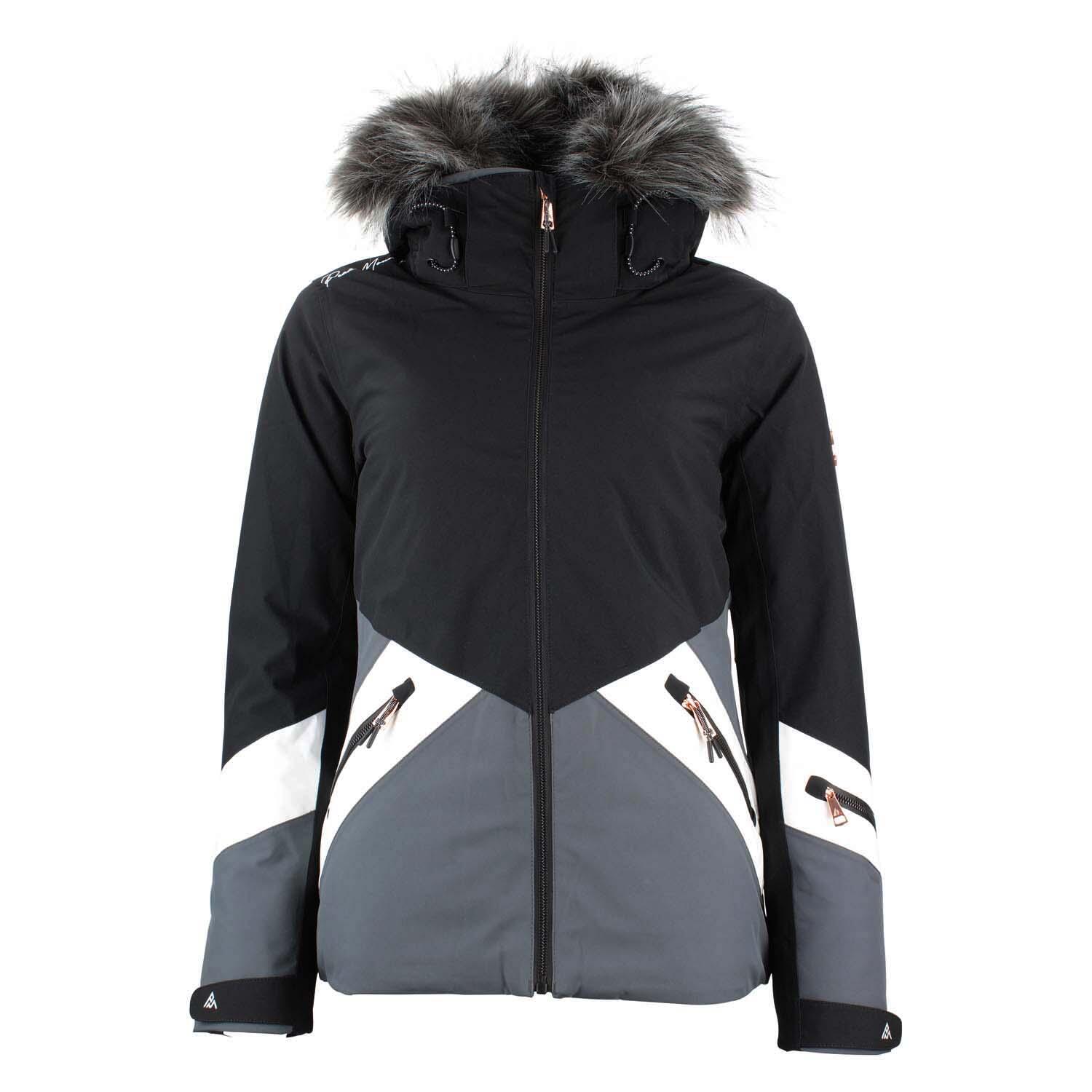 Peak Mountain - Blouson De Ski Femme Peak Mountain Anita - Blouson - Noir - 42 M/l - Decathlon