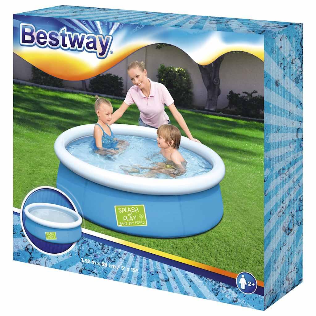 Aufblasbares Planschbecken für Kinder Bestway 477 L 3/5