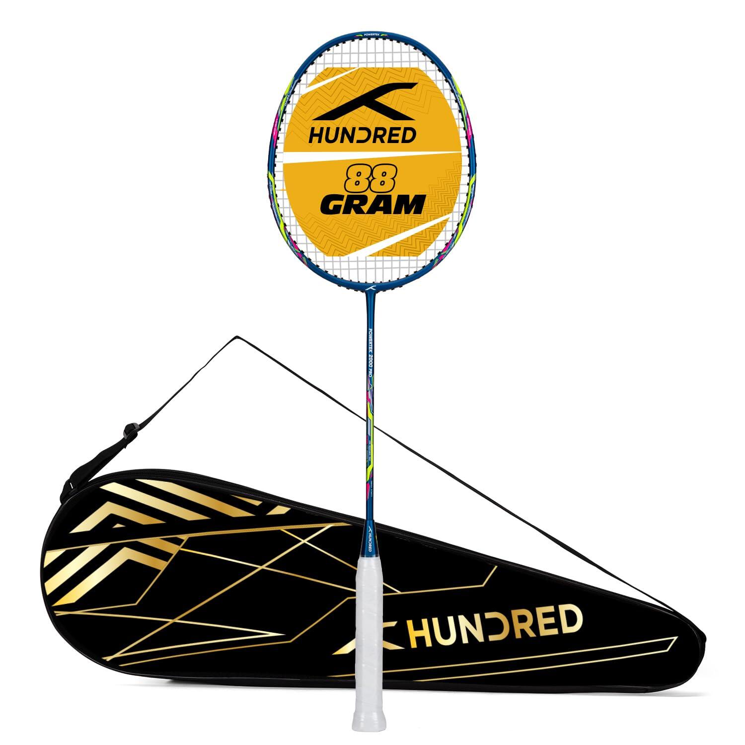 HUNDRED HUNDRED Powertek 2000 PRO Badminton Schläger (Marine)