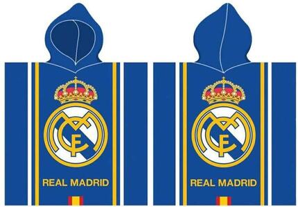 Poncho plażowe dziecięce Real Madrit