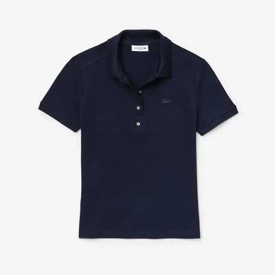 Lacoste - Polo L.12.D slim fit de minipiqué elástico