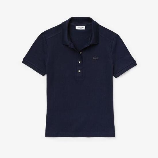 Lacoste - Polo L.12.D slim fit de minipiqué elástico