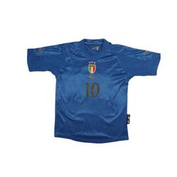Reconditionné - Maillot foot rétro Equipe d'Italie #10 TOTTI 2002-2003 - État C