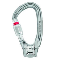 Poulie-mousqueton Petzl Rollclip Z, réa 38 mm, alu, compatible 7–13 mm