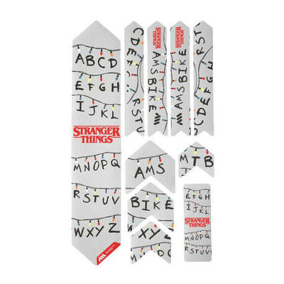 Kit di protezione per telaio - EXTRA 10 pezzi - Luci Stranger Things - nero