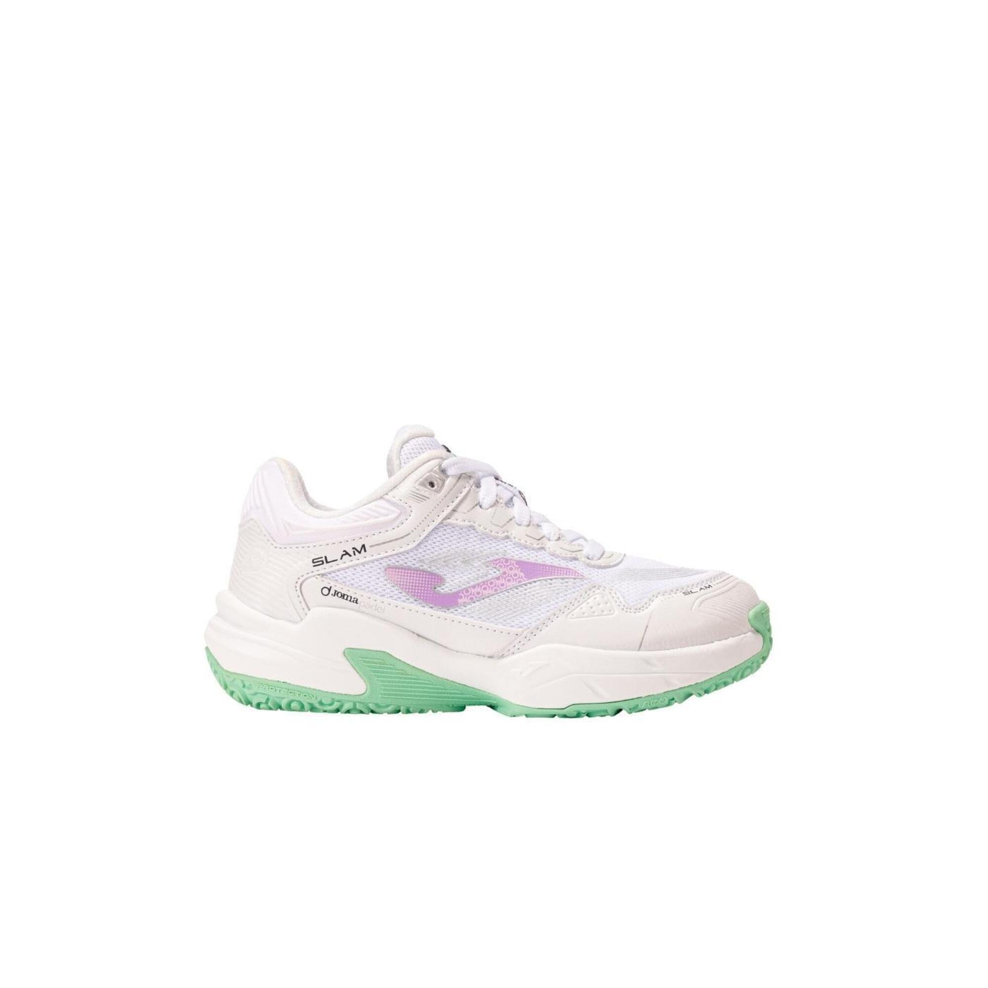 Joma - Chaussures Pour Fille Joma Slam 2532 Blanc - Baskets - Rose - Decathlon