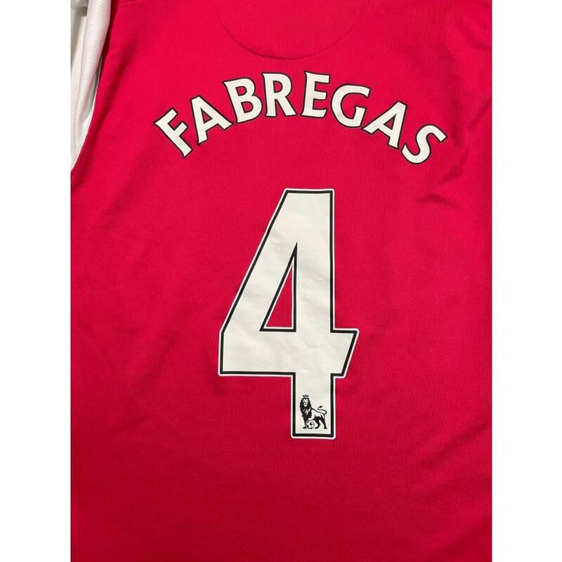 Reconditionné - Maillot foot vintage Arsenal  #4 Fabregas saison 2006-2007 - Trè
