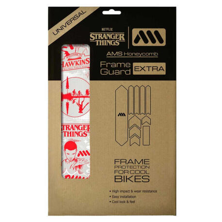 Kit Proteção Molduras Stranger Things Mundo Invertido - 10pçs Branco 2/2