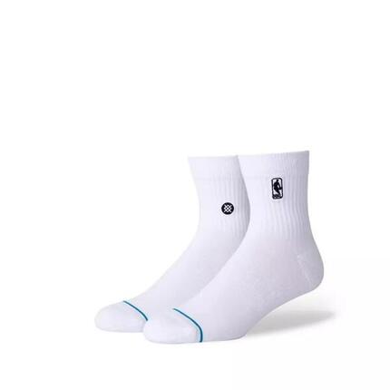 Chaussettes de Basketball NBA Stance Arena Logoman Low Quarter blanc -Stance