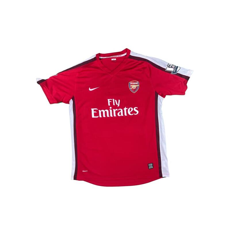 Reconditionné - Maillot foot vintage Arsenal  #4 Fabregas saison 2008-2009 - Éta
