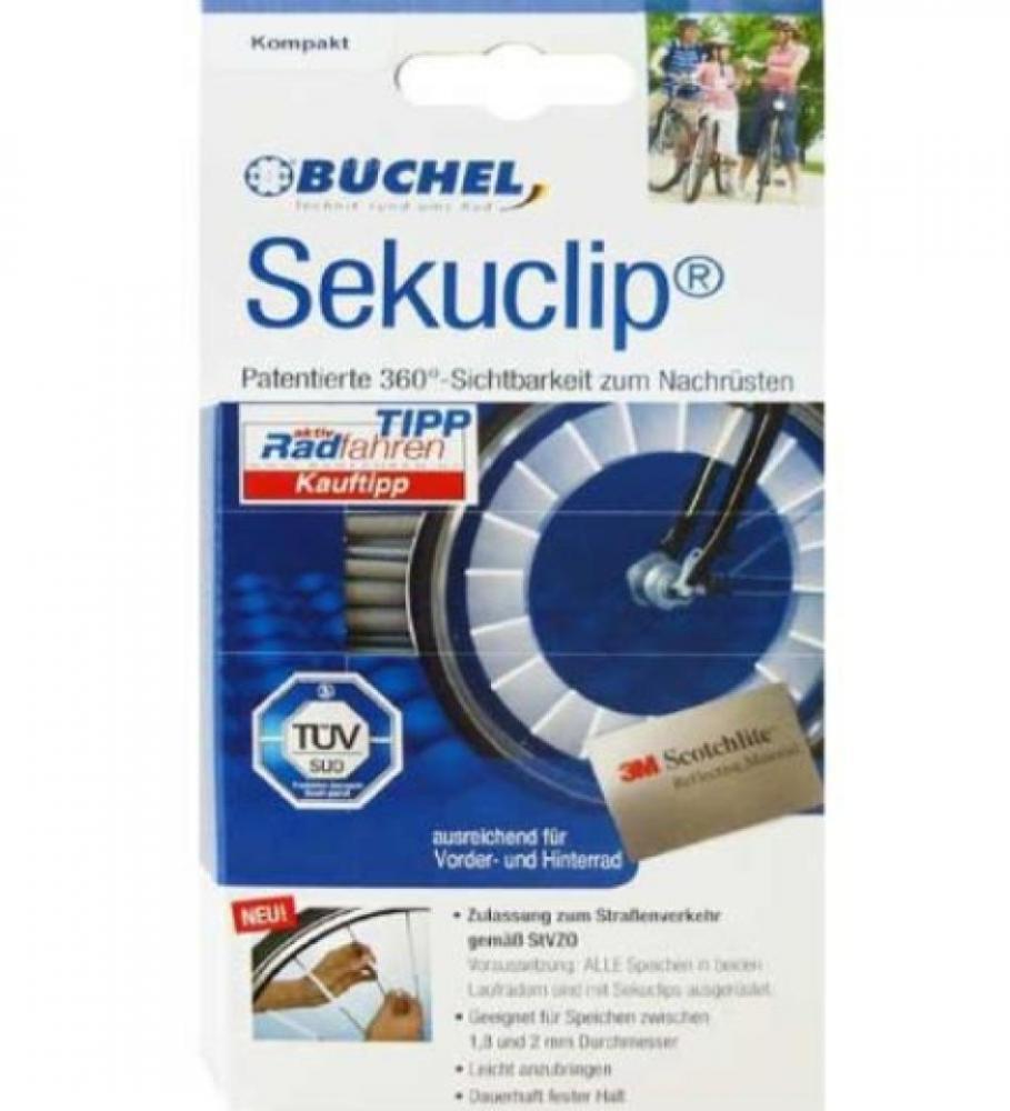 Büchel spaakreflectoren Sekuclip set van 36 stuks 2/3