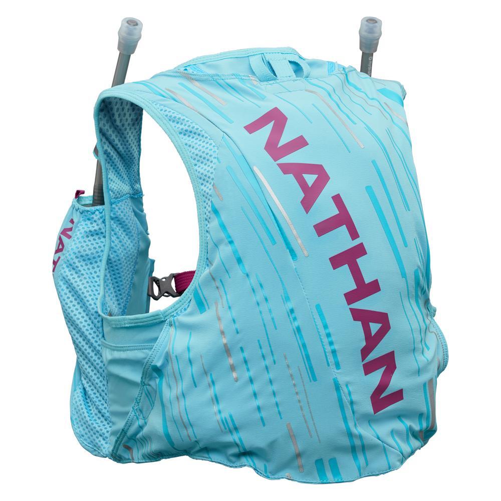 Nathan - Gilet Hydratation Pinnacle 4l Femme Nathan - Gilet De Running - Bleu - Petit - Decathlon