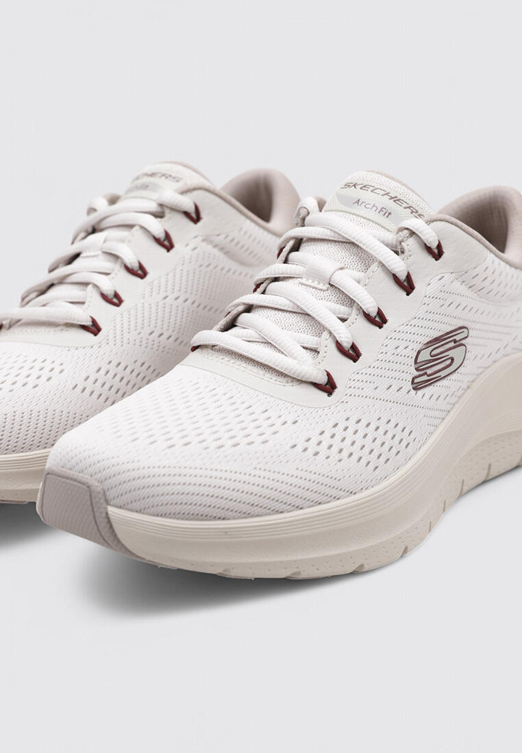 Sneakers Skechers Modell Arch Fit 2.0 Farbe Beige 3/7