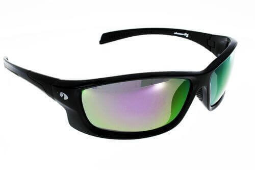 mixte sport SKEENA SETO 370315 LNoir miroité vert, modèle trés enveloppant 4/5