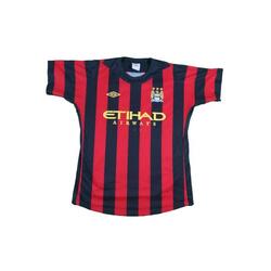 Reconditionné - Maillot Manchester City rétro 2011-2012 - État Correct