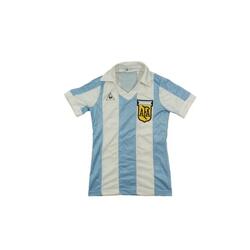Reconditionné - Maillot foot vintage équipe d'Argentine années 1980 - Bon État