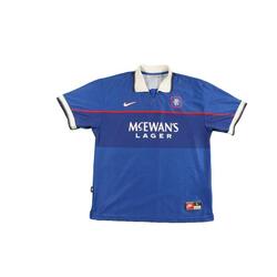 Reconditionné - Maillot Rangers vintage 1997-1998 - Bon État