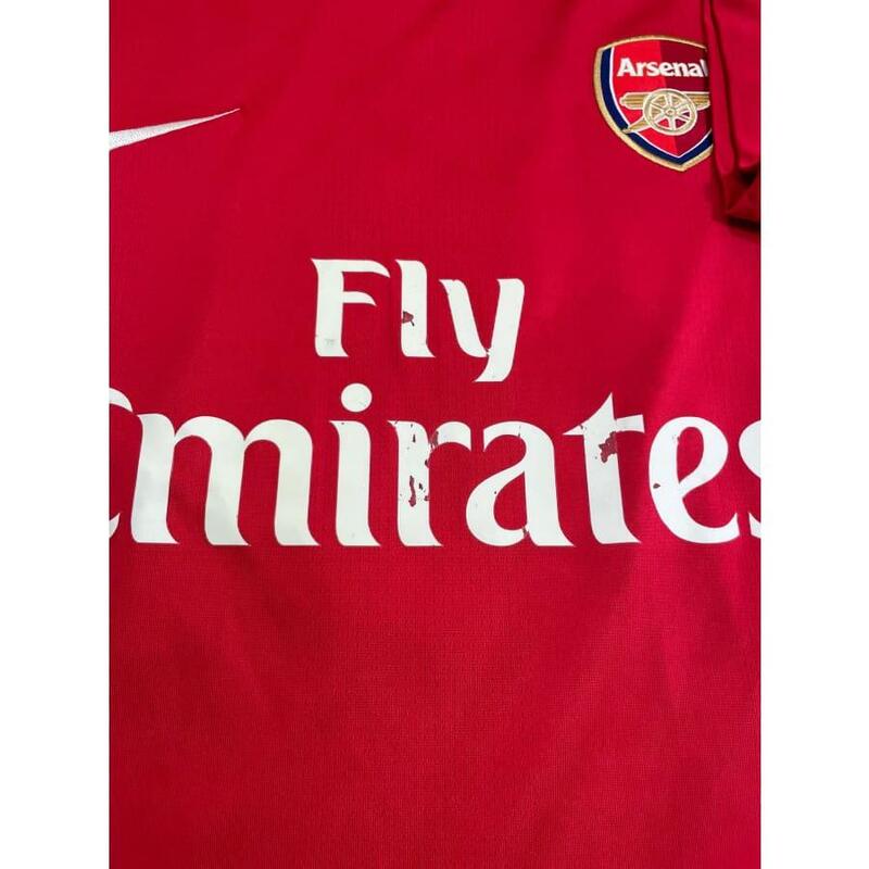 Reconditionné - Maillot foot vintage  Arsenal #8 Fabregas saison 2010-2011 - Bon