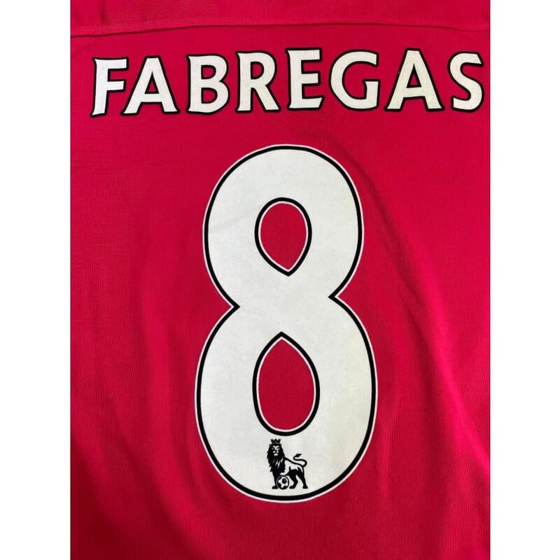 Reconditionné - Maillot foot vintage  Arsenal #8 Fabregas saison 2010-2011 - Bon