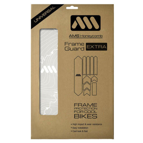 Frame protection kit - EXTRA 10 pieces - Tracks - white 2/2