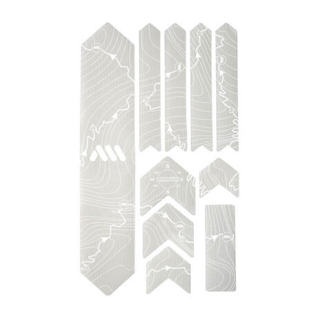 Frame protection kit - EXTRA 10 pieces - Tracks - black