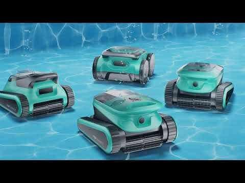 Robot aspirateur sans fil, modes de nettoyage personnalisables via l'app, idéal 7/7