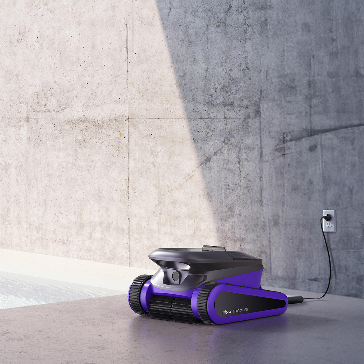 Robot aspirateur sans fil, modes de nettoyage personnalisables via l'app, idéal 4/7