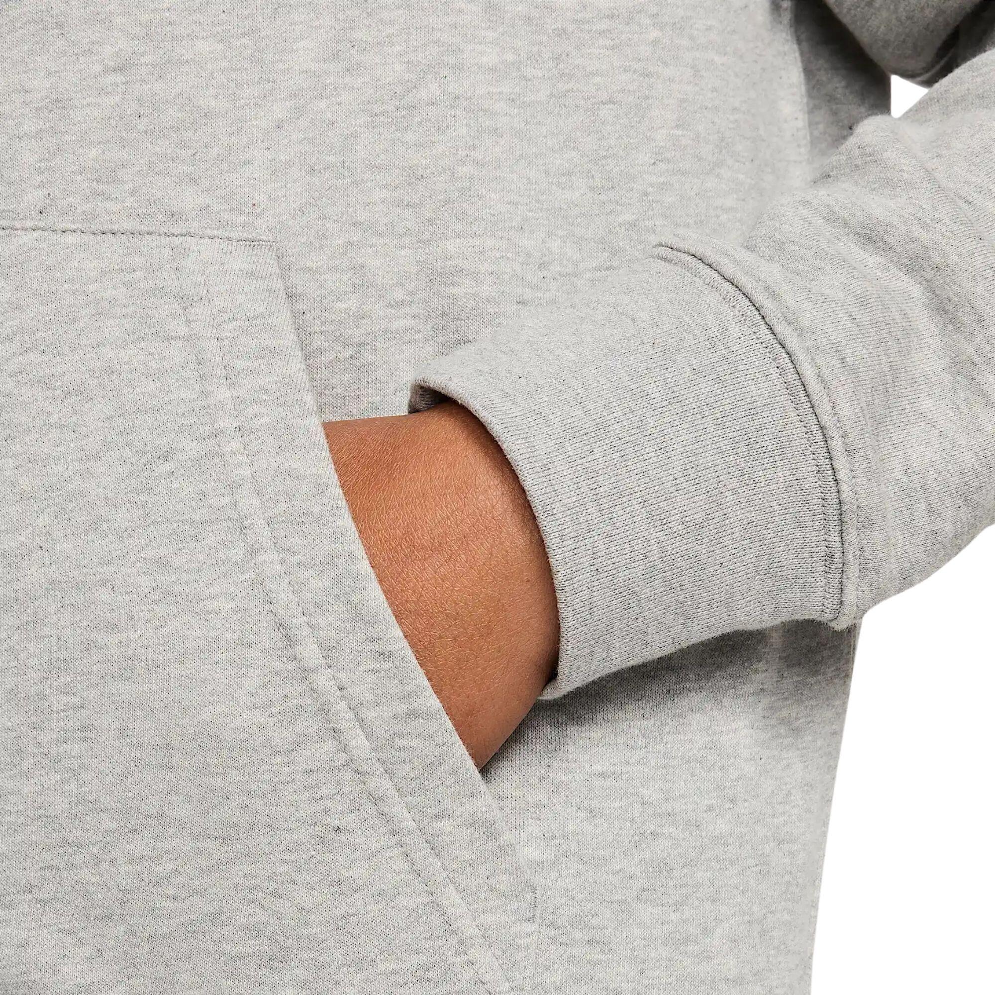 Sudadera Con Capucha y Cremallera Integral Club Talla S Gris - FN3884-063 4/4
