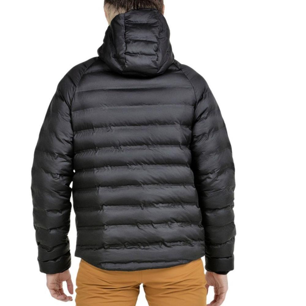 +8000 Casaco de fibra GREC para homem. Preto 4/4
